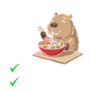 Capybara et Ramen – Combinaison parfaite