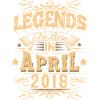 April 2018 Birthday Legend