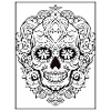 Tatouage de crâne #7 Coloriage Motif