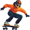 Skateboard Skater Skating