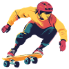 Skateboard Skater Ollie