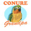 Conure Grand-père Perroquets Conures Cadeau