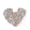 Confetti in the heart