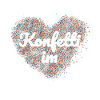 Confetti in the heart