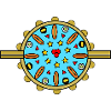 Mandala avec étoiles