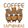 Chillin au café et capybaras