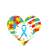 Autism Awareness Heart Puzzle