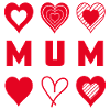 Red Hearts Mum
