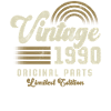 Millésime 1990 Anniversaire Rétro