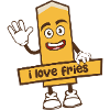 J’adore les frites