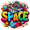 Space astronaut child