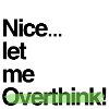 Overthink green