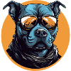 Cooler Bully mit Sonnenbrille