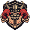 Viking Boxer MMA Logo