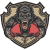Gorilla Boxer MMA Logo