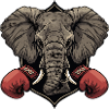 Éléphant Boxer MMA Logo