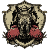 Rhino Boxer MMA Logo