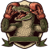 Alligator Boxer MMA Logo