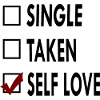 SINGLE noir blanc SELF