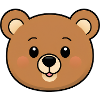 Cute Cartoon Mascot Bear