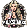 Milkshake Blonde Woman Blonde Gift