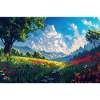 Nature Landscape Illustration Poster