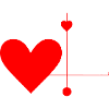 Logo coeur de la Saint-Valentin