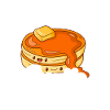 Pancakes make me smile