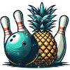Pineapple Bowling