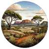 Paysage en Australie
