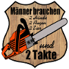 Motorsag, ved, Old School, 2-takts (25)