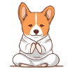 Yoga Corgi