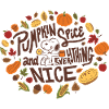 Peanuts Autumn Design With Quote And Snoopy