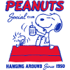 Peanuts Social Club Design con Snoopy