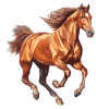 Galloping Horse