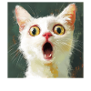 Weiße Katze