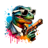 T Rex Dinosaur Water Gun
