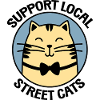Classy Bowtie Cat – Stylish Cartoon Cat