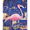 Expressionist Flamingo Artwork