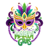 Mardi Gras - Carnaval - Masque - Cadeau