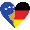 Kosovo Germany Heart