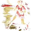 Oldschool Lacrosse Mädchen