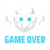 Futuristic Headset - "Game Over"