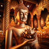 Goldener Buddha