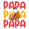 Poulets Papa Père Poule
