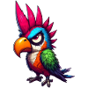 Punk Parrot