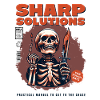 Skeleton with dagger