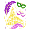 Mardi Gras - Carnival - Mask - Gift