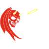Angel and Demon Skeleton