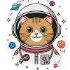 Astronaut Cat
